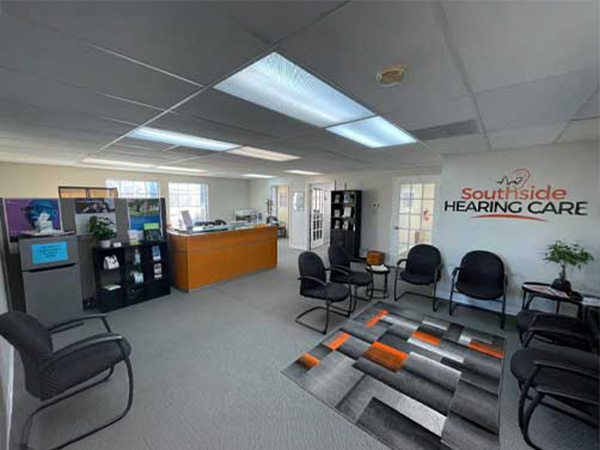 inside the office of Southside Hearing Care